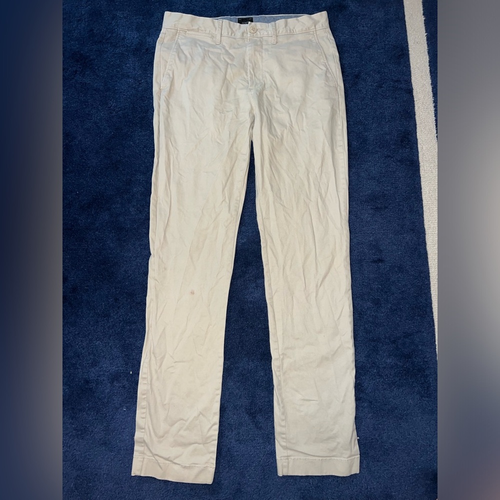 Men’s Khaki J Crew Chino Pants